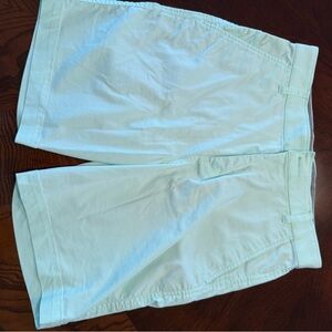 Men’s mint golf shorts